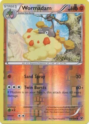 Wormadam - 44/124 - Reverse