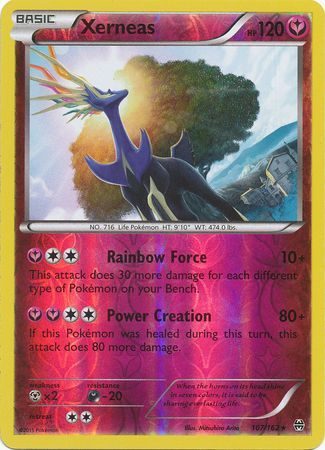 Xerneas - 107/162 - Reverse