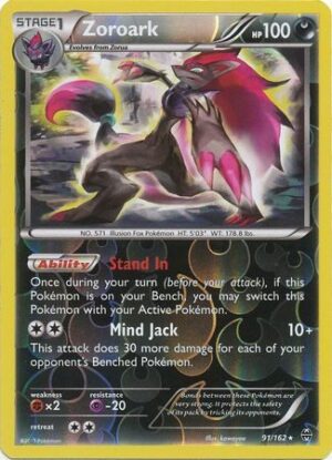 Zoroark - 91/162 - Reverse