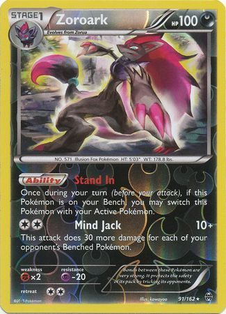 Zoroark - 91/162 - Reverse