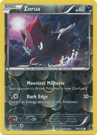 Zorua - 89/162 - Reverse