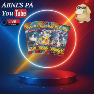 3 Booster pakker fra SV Surging Sparks [Åbnes live på YouTube]