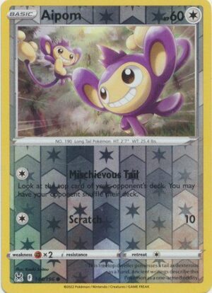 Aipom - 144/196 - Reverse