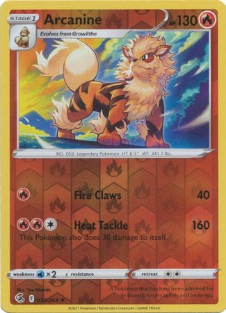 Arcanine - 33/264 - Reverse