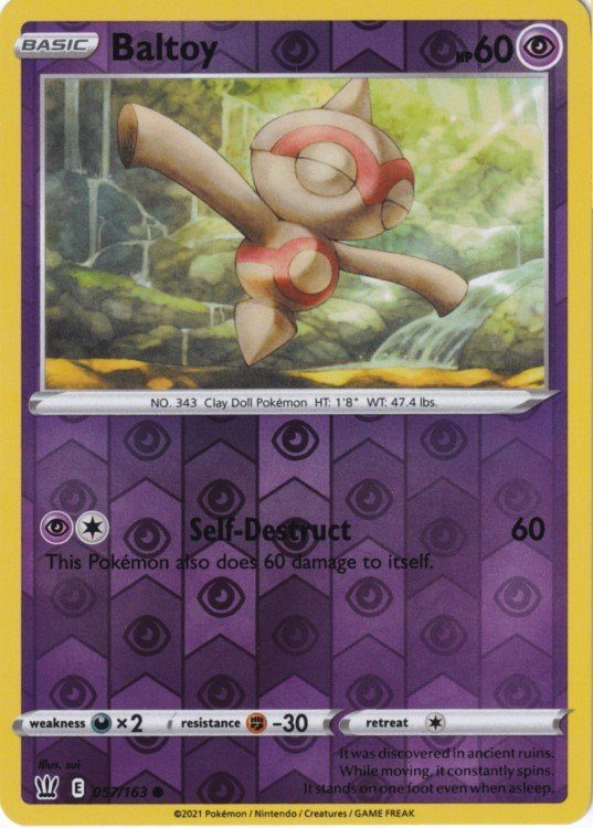 Baltoy - 057/163 - Reverse