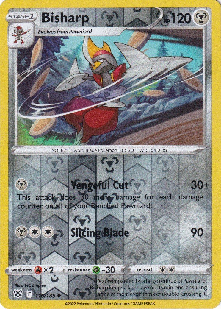 Bisharp - 116/189 - Reverse
