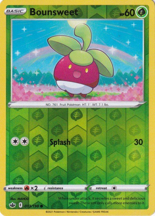 Bounsweet – 013/198 – Reverse