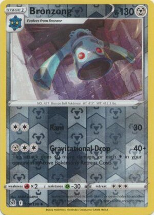 Bronzong - 126/196 - Reverse