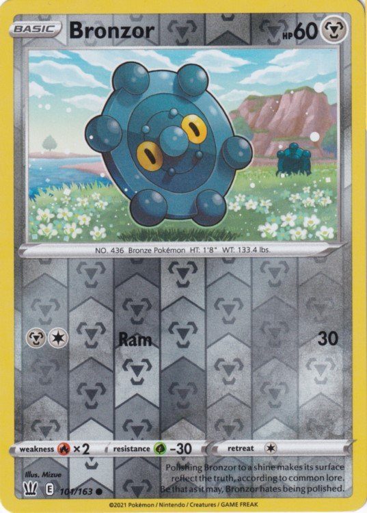 Bronzor - 101/163 - Reverse