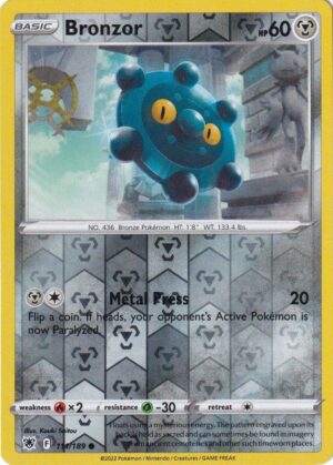 Bronzor - 111/189 - Reverse