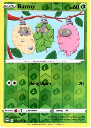 Burmy - 9/172 - Reverse