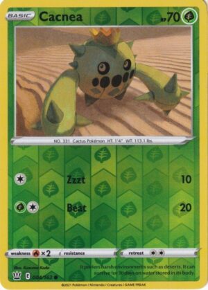 Cacnea - 004/163 - Reverse