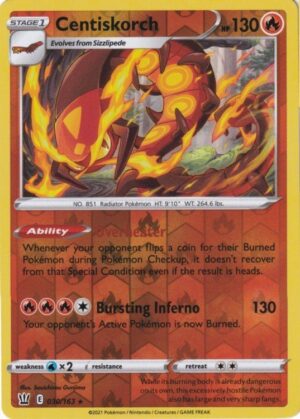 Centiskorch - 030/163 - Reverse