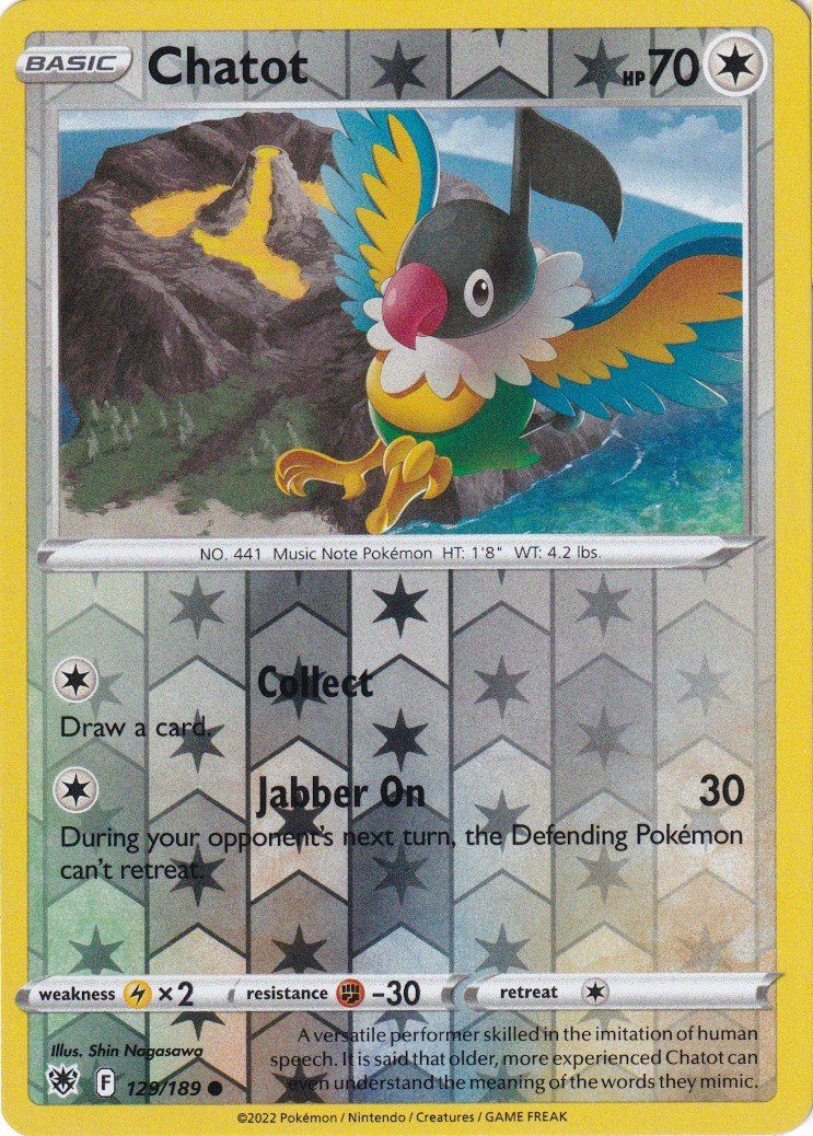 Chatot - 129/189 - Reverse