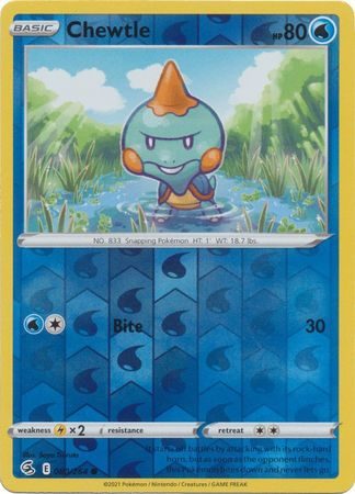 Chewtle – 80/264 – Reverse
