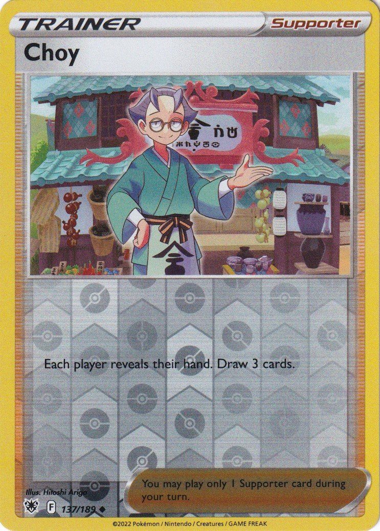 Choy – 137/189 – Reverse