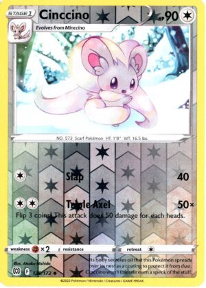 Cinccino - 125/172 - Reverse
