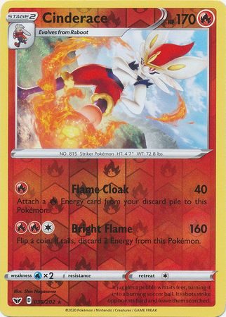 Cinderace – 36/202 – Reverse