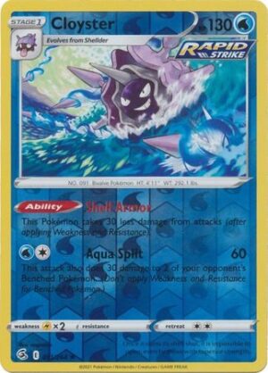 Cloyster - 51/264 - Reverse
