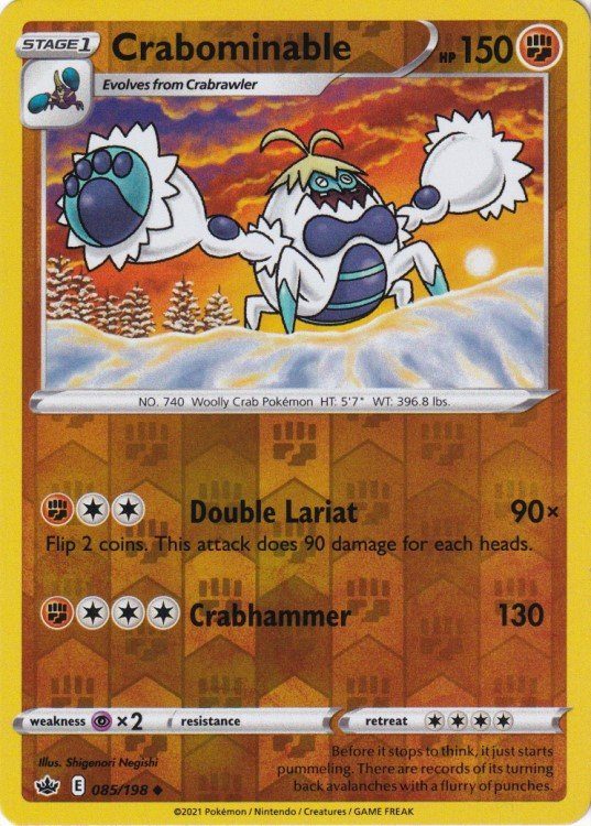 Crabominable – 085/198 – Reverse