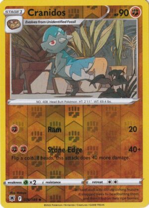 Cranidos - 76/189 - Reverse