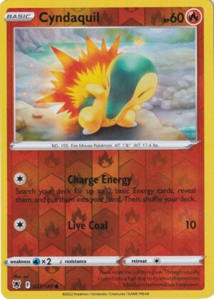 Cyndaquil - 23/189 - Reverse