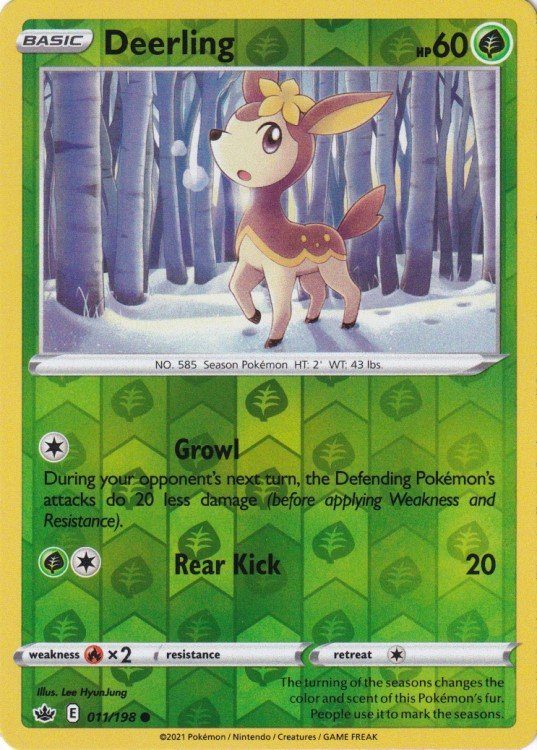 Deerling - 011/198 - Reverse