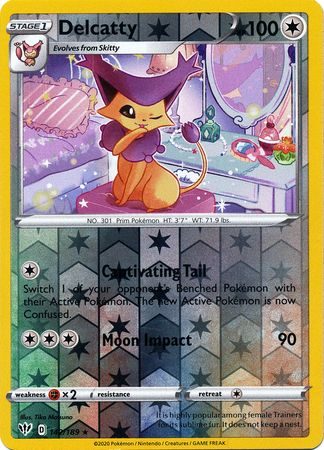 Delcatty - 142/189 - Reverse