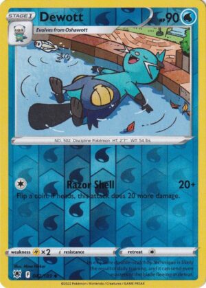 Dewott - 42/189 - Reverse