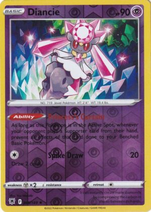 Diancie - 68/189 - Reverse