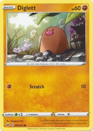 Diglett - 92/202