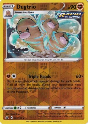Dugtrio - 077/198 - Reverse