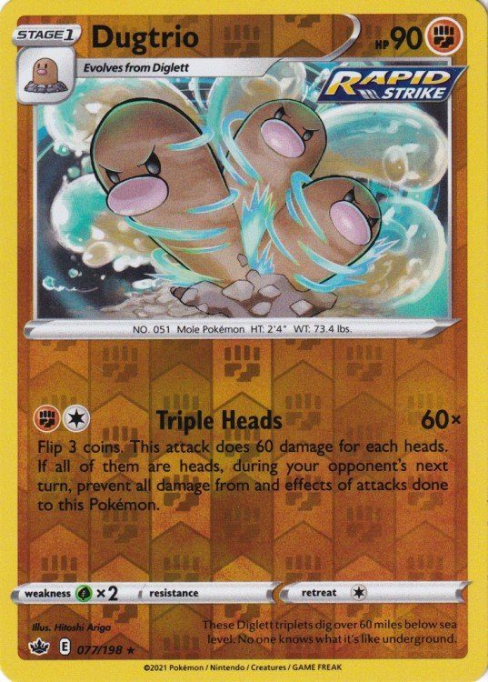 Dugtrio – 077/198 – Reverse
