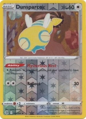 Dunsparce - 207/264 - Reverse
