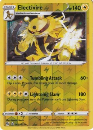Electivire - 045/163 - Reverse
