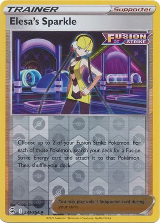 Elesa’s Sparkle – 233/264 – Reverse