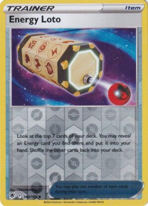 Energy Loto - 140/189 - Reverse