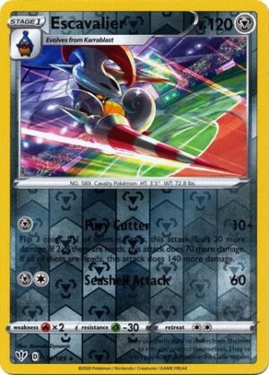 Escavalier - 124/189 - Reverse