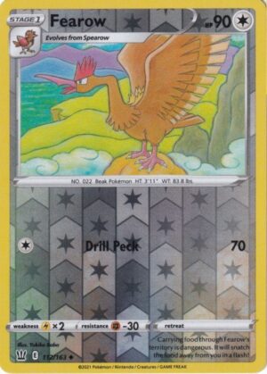 Fearow - 112/163 - Reverse