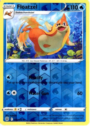 Floatzel - 39/172 - Reverse