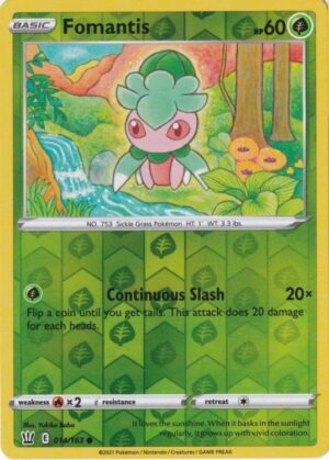 Fomantis - 014/163 - Reverse