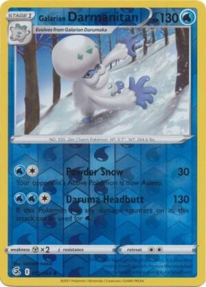 Galarian Darmanitan - 72/264 - Reverse