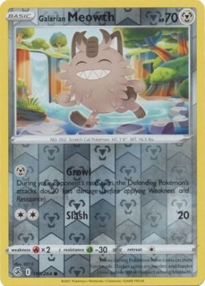 Galarian Meowth - 180/264 - Reverse