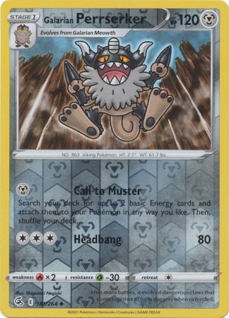 Galarian Perrserker – 181/264 – Reverse