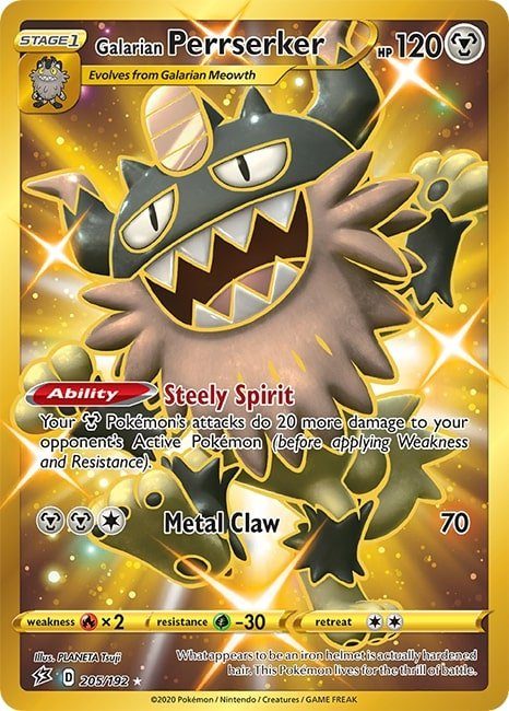 Galarian Perrserker - 205/192