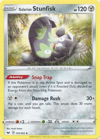 Galarian Stunfisk - 132/202