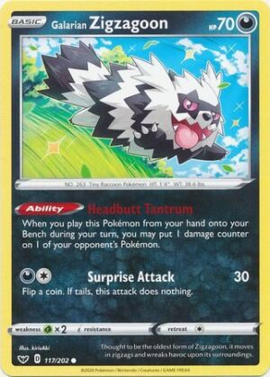 Galarian Zigzagoon - 117/202