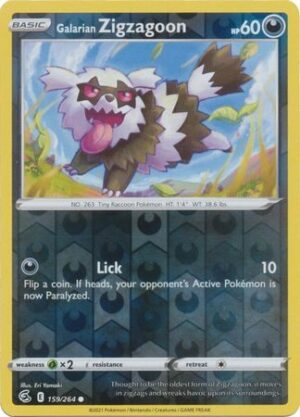 Galarian Zigzagoon - 159/264 - Reverse