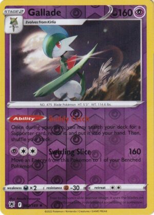 Gallade - 62/189 - Reverse