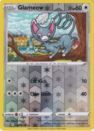 Glameow - 115/163 - Reverse